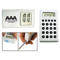 5-in1 Calculator Alarm Clock w/ Light and Tape Measure